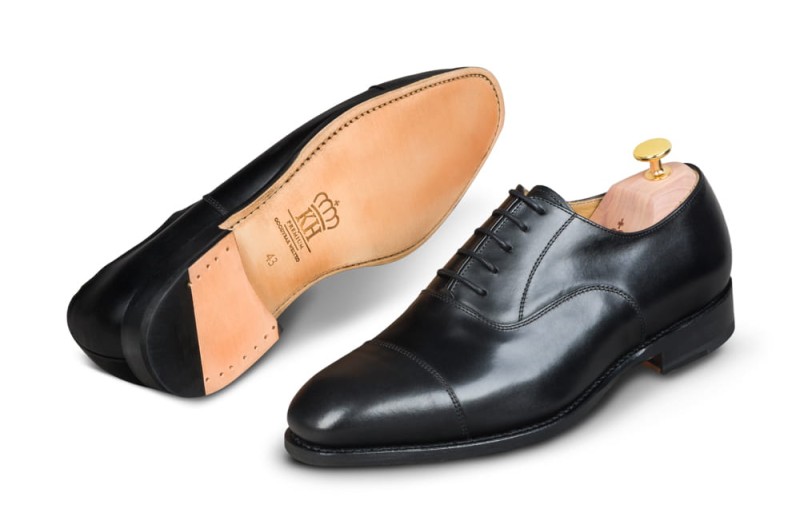 Černé OXFORDY - Goodyear Welted