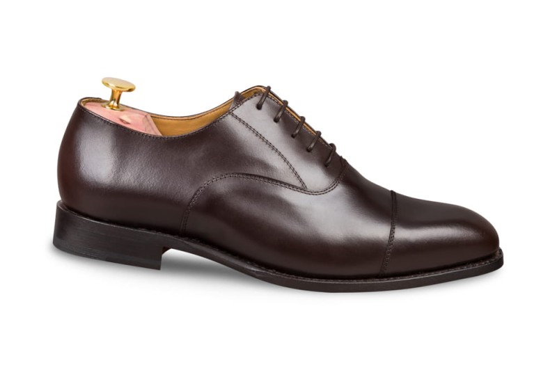 Tmavohnědé OXFORDY - Goodyear Welted