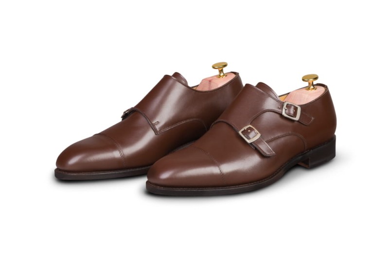 Hnědé MONKI - Goodyear Welted