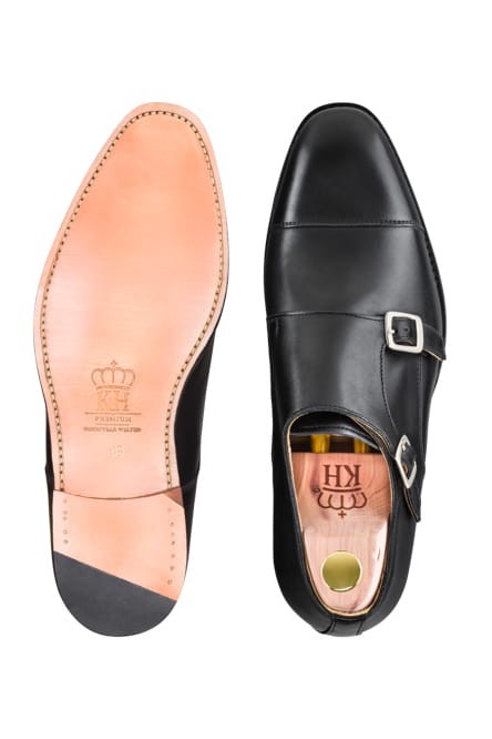 Černé MONKI - Goodyear Welted